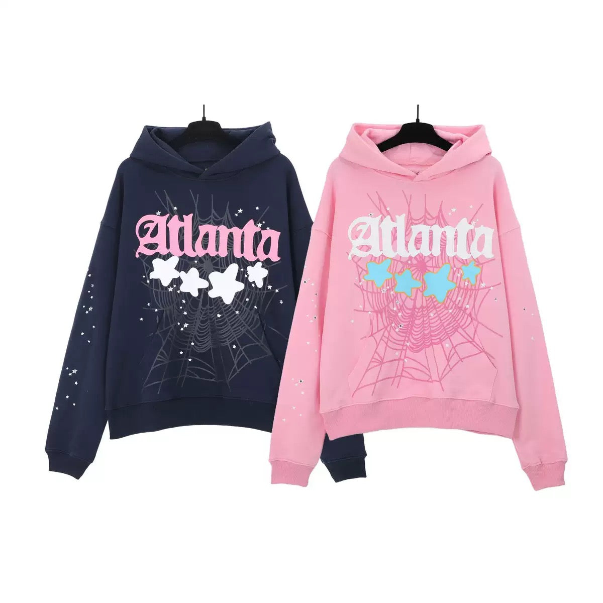 Sp5der Hoodie Foam Letter Men's and Women's Hoodie